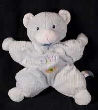 Kids Preferred Teddy Bear "Baby" Blue Star Plush Lovey Toy